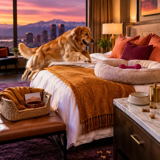 Elegant stays with pets: refined pet friendly hotels in Denver